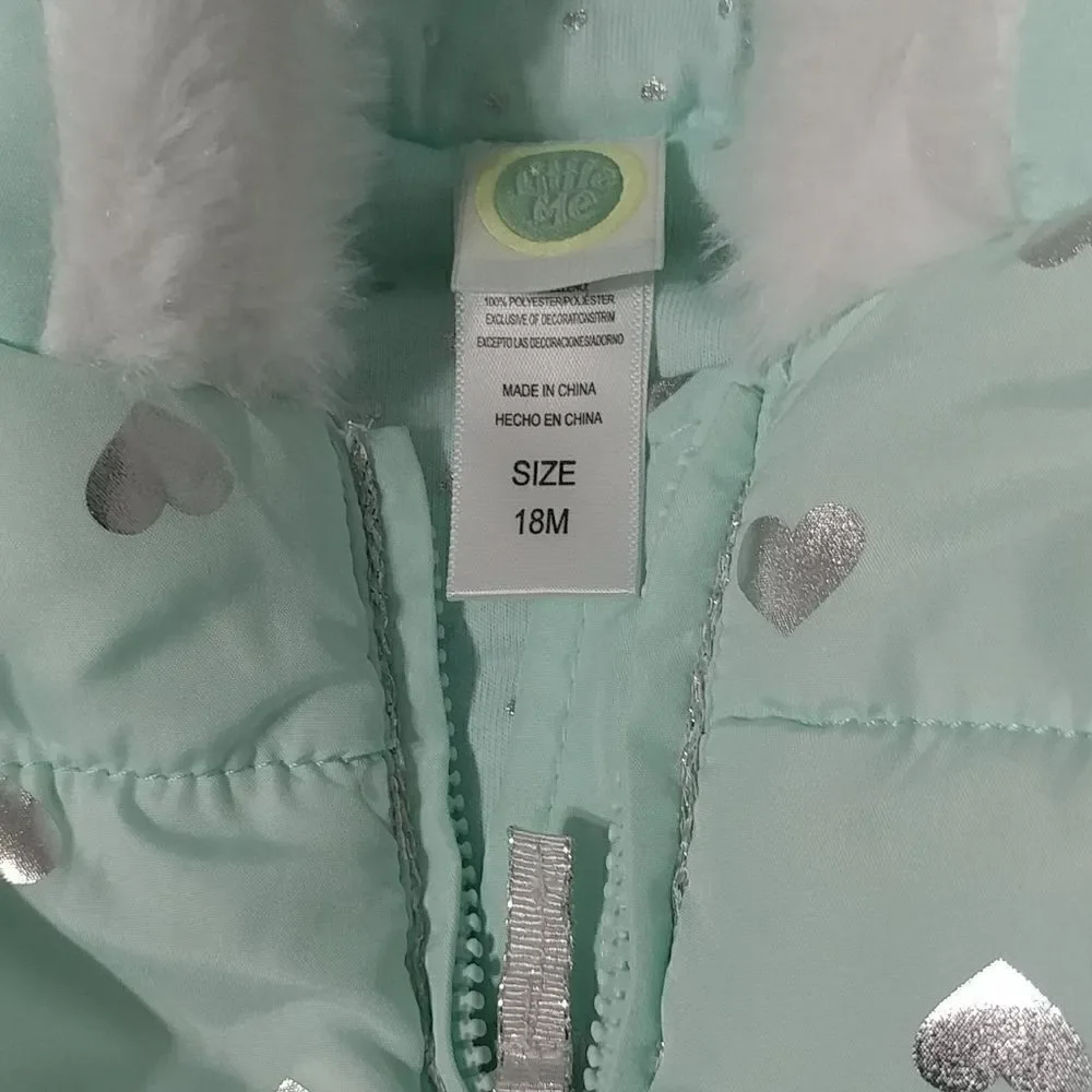 Little Me Puffer Vest - Picture 2 of 4